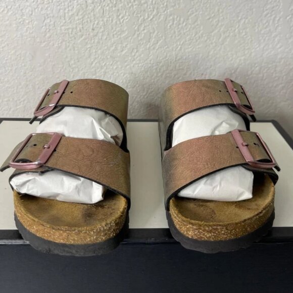 Birkenstock Arizona Pink Gem Sandal Slide Slip On Women's 37 EU/6 US - Picture 1 of 9